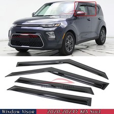 For 2020-2025 Kia Soul Kdm Mugen Style Window Visors Rain Guards Deflectors For 2020-2025 Kia Soul Kdm Mugen Style Window Visors Rain Guards Deflectors