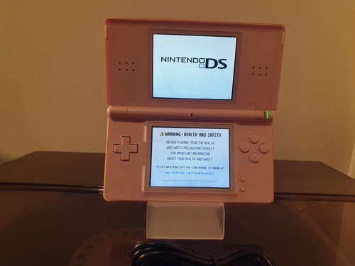 NINTENDO DS LITE CONSOLE PINK TESTED & WORKING WITH CHARGER - Picture 4 of 5