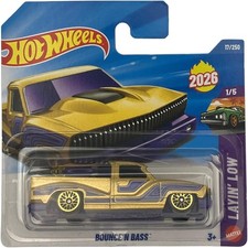 Hot Wheels Bounce’n Bass Gold Layin’ Low Series 1/5 17/250 2026 (Short Card)