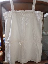 ANTICO sottoveste intimo donna anni 20 biancheria intima ricamo RETRO vecchio!