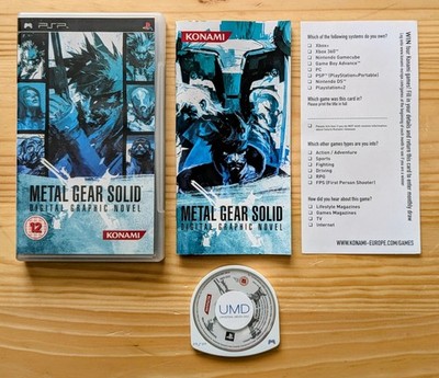 Metal Gear Solid Digital Graphic Novel | PSP | BOXED + MANUAL | UK