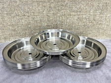 Lot of 25 Steelite Folio 12" Stainless Steel Multi Crown Plate Covers Lids