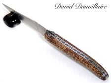 Laguiole Goyavier heated chiseled by David DAUVILLAIRE