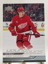 2024-25 Upper Deck Series 2 Albert Johansson YOUNG GUNS #475 Detroit Red Wings