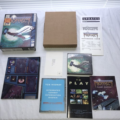 Vintage 90s Wing Commander: Prophecy (PC, 1997) Big Box Origin! Excellent Cond.! - Picture 2 of 6