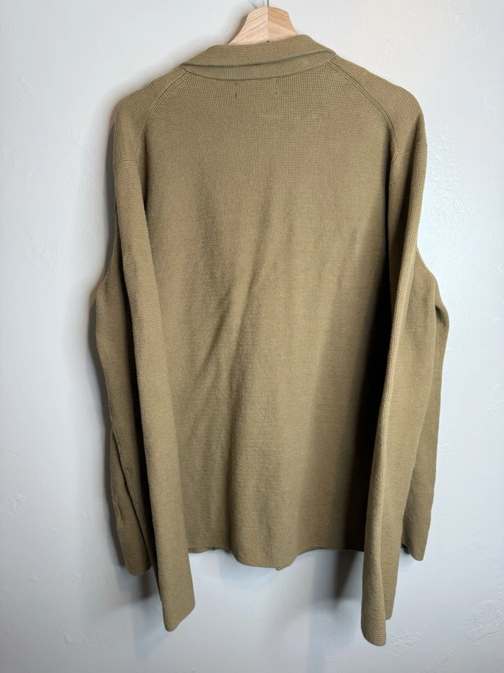 Blazer Suéter Para Hombre Banana Republic De Gran Tamaño Maverick Tostado Talla Grande Alto Foto 3 de 4