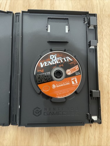 Def Jam Vendetta (Nintendo GameCube, 2003) No Manual Tested Working - Picture 3 of 3