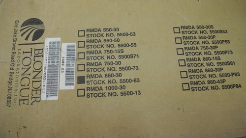 BLONDER TONGUE RMDA 860-30 Broadband Distribution Amplifier Rack-mountable - Picture 3 of 11