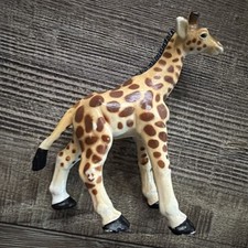 VTG 1996 Safari Ltd. Giraffe 3.5" Tall Plastic Animal Baby Toy Figure