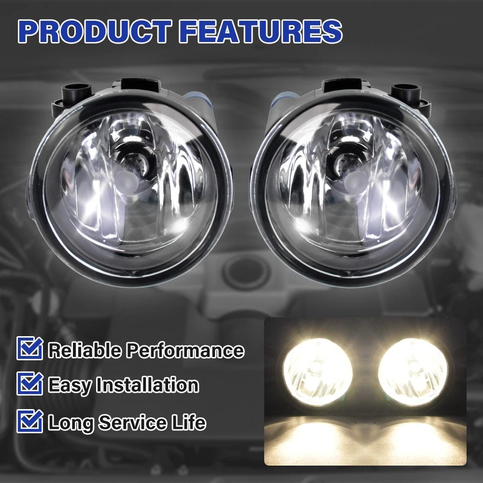 Faro antiniebla izquierdo y derecho para Infiniti EX35/FX35/G25/G37/QX70/QX50 Foto 3 de 4