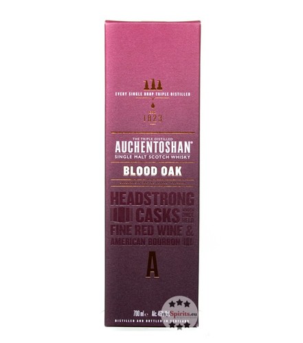 Auchentoshan Blood Oak Lowland Single Malt Scotch Whisky / 46% Vol. / 0,7L in GP - Bild 5 von 5