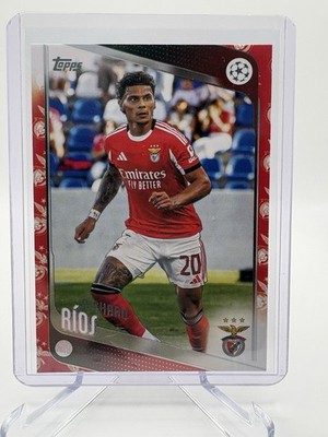 2026 Topps UEFA Richard Rios Benfica Red Team Border Parallel #16