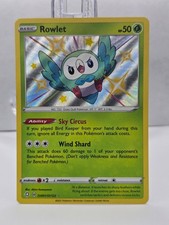Rowlet SV001/SV122 Shining Fates Shiny Vault Holo NM English Pokémon TCG