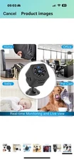Mini Security Camera Wireless Indoor Night Vision HD 1080P WiFi Monitor Home 