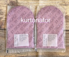 2x St. Tropez PINK Dual Sided Velvet Luxe Applicator Mitt 1-Pack NEW