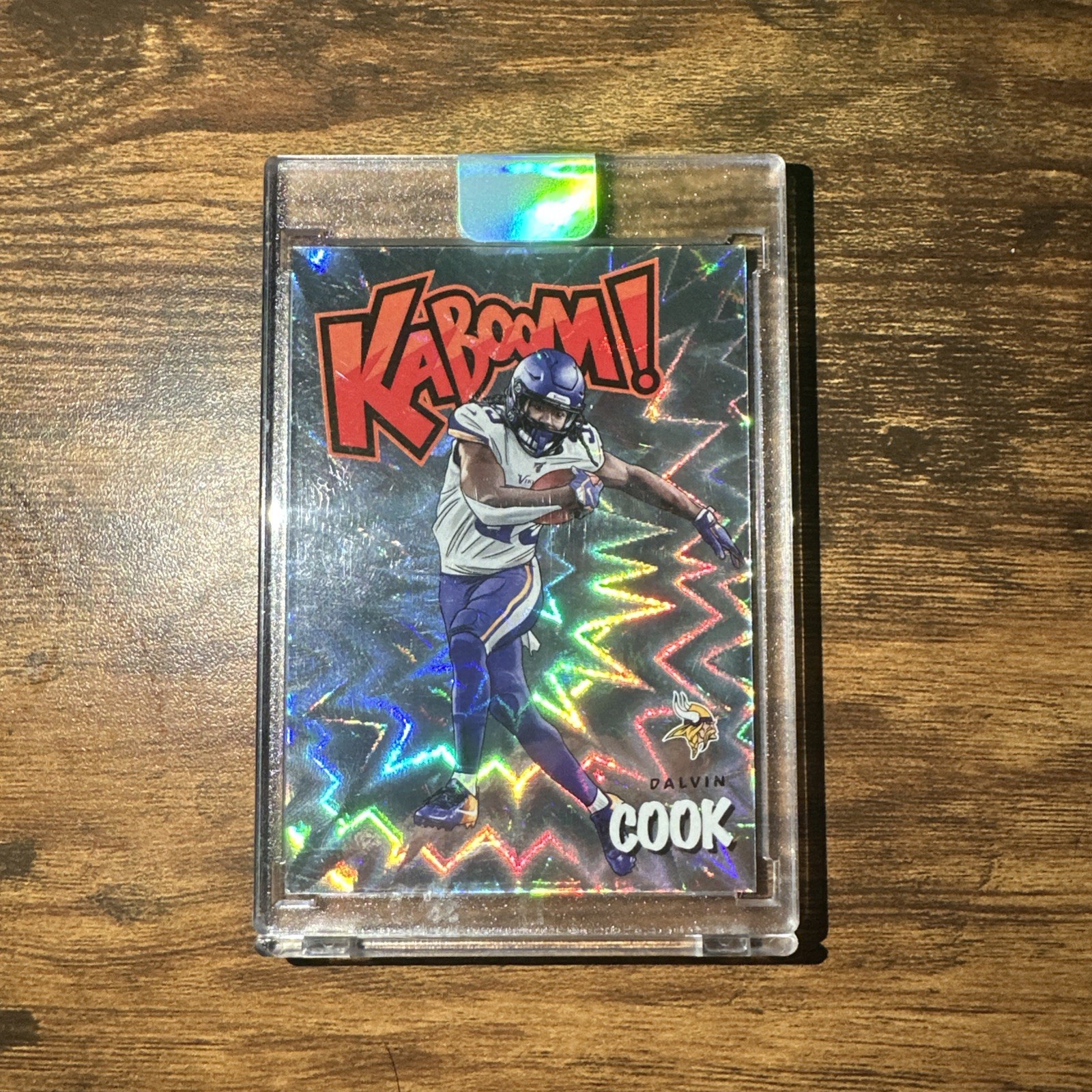 2020 ABSOLUTE KABOOM DALVIN COOK CASE HIT SSP VIKINGS