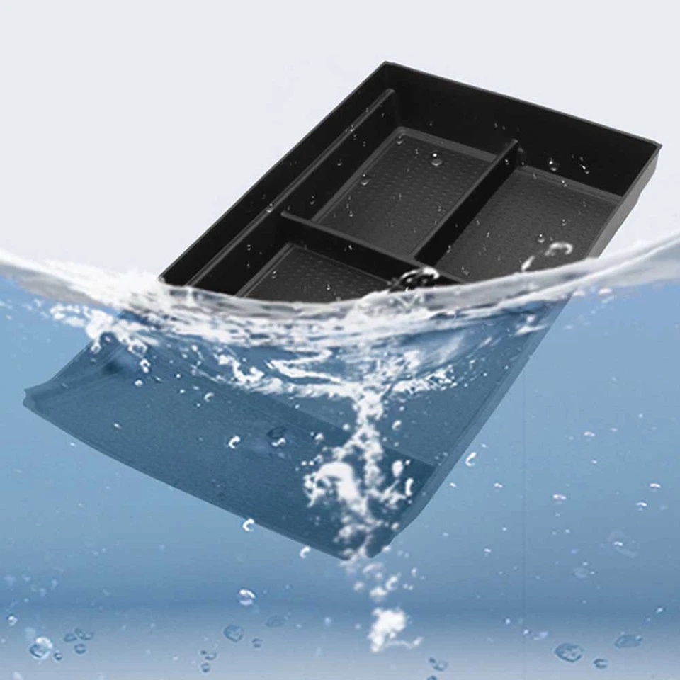 Black ABS Storage Box for Chery OMODA C5 2022 2025 Fuel Version Center Console - Image 3 of 4