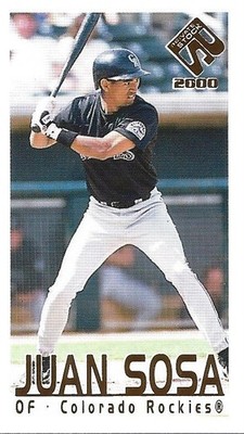 2000 Private Stock PS-2000 Action #17 Juan Sosa - BB