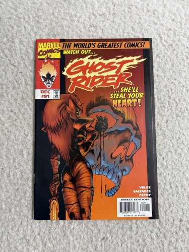 Ghost Rider #91 Marvel Comics 1997 Low Print Late Issue