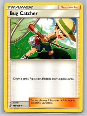 Bug Catcher #189/236 SM - Unified Minds Uncommon - Pokemon Cards G28