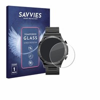 "Savvies Schutzglas FüR Fanttik Smartwatch 1.39\" Echt Glas Panzer Display"