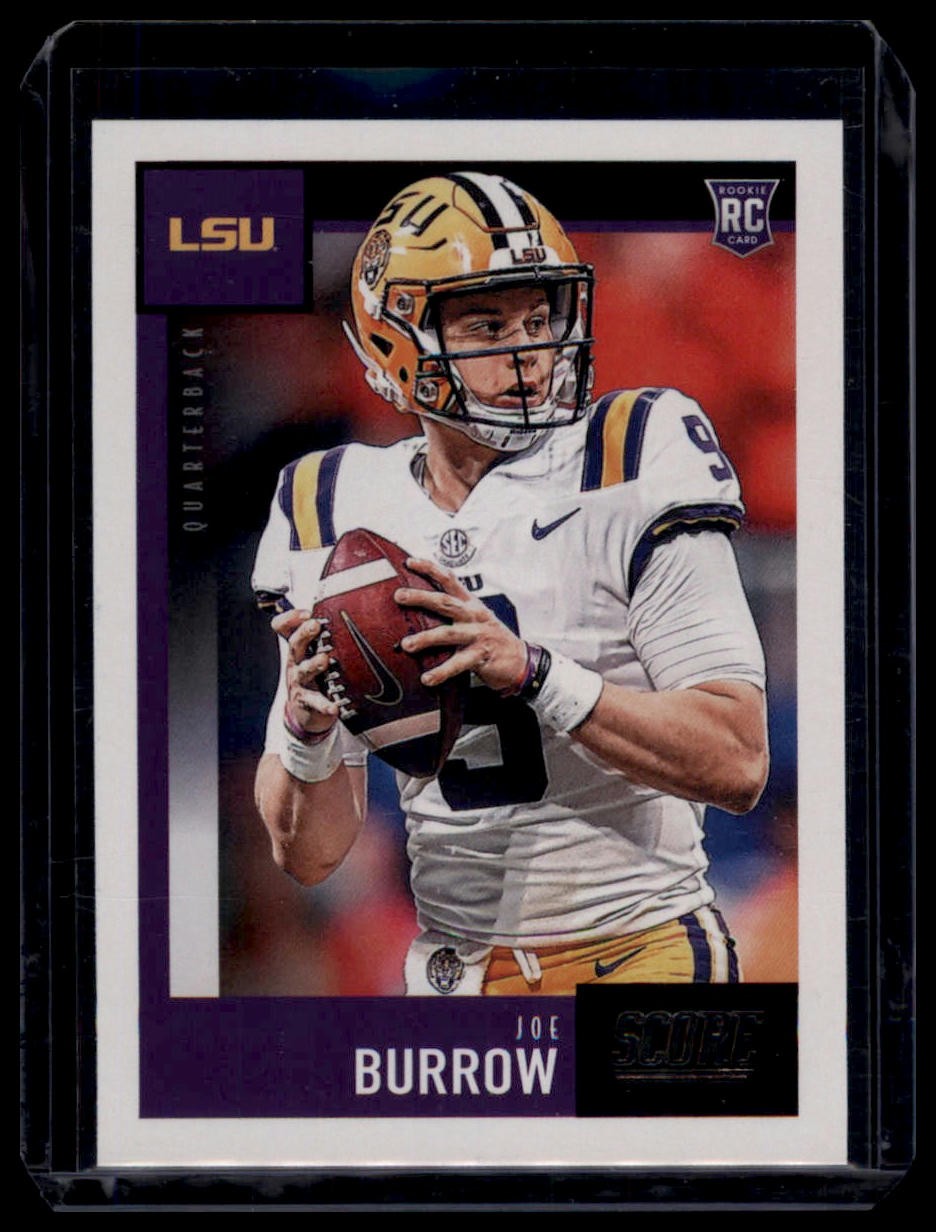 Joe Burrow 2020 Score #360 Rookie LSU Tigers