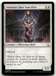Alabaster Host Sanctifier (4/548) March of the Machine Common MTG