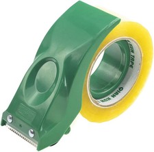 Easy-Mount 2 Inch Tape Gun Dispenser Packing Packaging Sealing Cutter Green H...