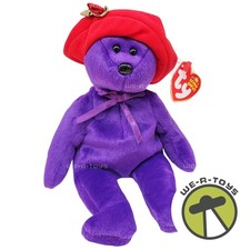 Ty Beanie Babies Ruby the Bear with Red Hat Plush