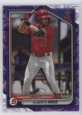2024 Bowman Prospects Purple Pattern /199 Alberto Rios #BP-98 10k8