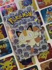 Pokemon Meowth Vintage Pocket Monsters Vending HOLO Prism Sticker 2000 Nintendo