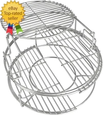 5 Piece Expander Rack for Big Green Egg Medium Replacement Kit Grill Racks