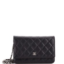 Chanel Wallet on Chain Quilted Caviar
