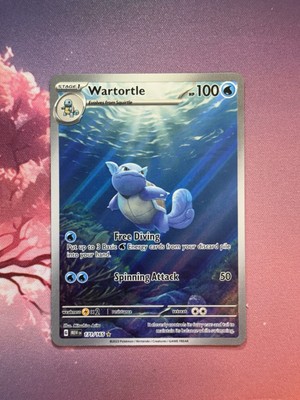 Wartortle - 171/165 Pokemon Scarlet & Violet 151 SV2a Illustration