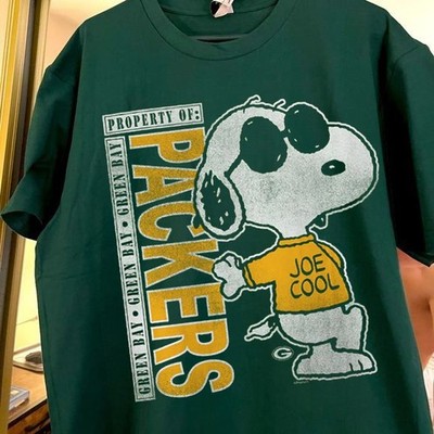 Remake Green Bay Packers Sn00py Cartoon Forest Green Unisex T