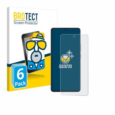 6x Schutzfolie Matt für realme P4 Pro 5G Displayschutz Antireflektierend