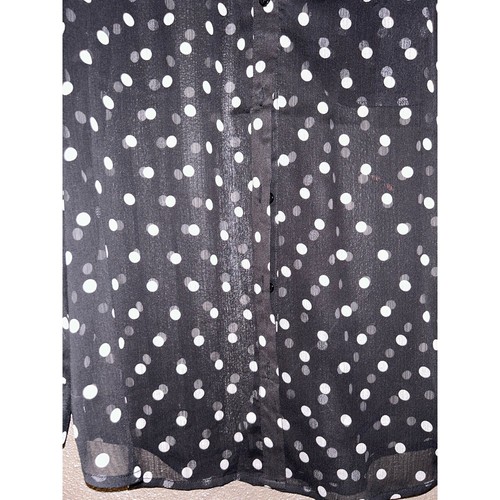 Kut from the Kloth Business Office Performance Polka Dot Convertible Sleeves Top - Picture 4 of 12