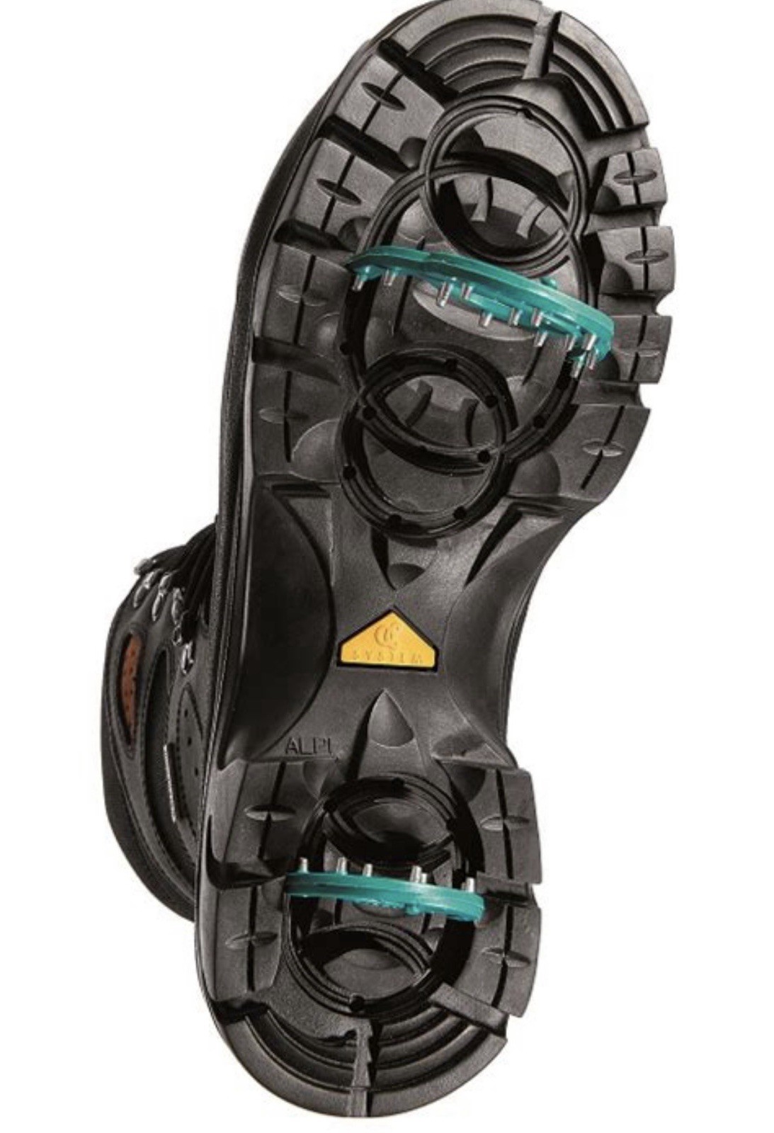 Chaussures de sécurité Garsport ALASKA WR S3 en cuir hydrofuge noble avec crampons OC System