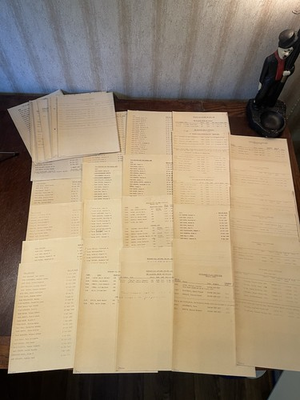 #ad #ad US Navy Deceased Flag Officers Lists 1960s Original Documents Lot Rare $299.99