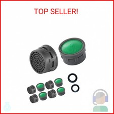 JQK Faucet Areator, 4.75 GPM Insert Aerators 10 Pack Replacement Parts Only Work