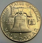 1948-P Franklin Half Dollar, BU, Full Bell Lines FBL (lot 41)