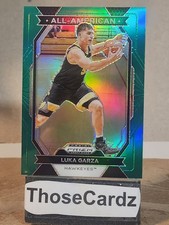 2024 Panini Prizm Draft Picks All-American Green Prizm #26 Luka Garza