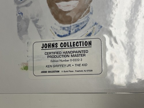 Griffey Jr Johns Coll. 1/1 Production Masters Original Art! 40% Off Tees/Hats! - Picture 7 of 10