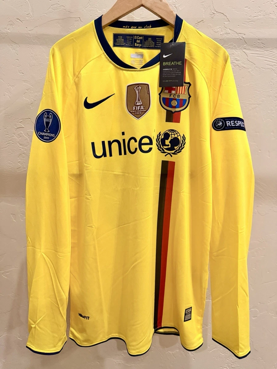 Preços baixos em Fc Barcelona Amarelo Tamanho Extra Grande fã de