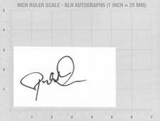 Per-Ulrik Johansson Hand Signed White Card Golf Open Autograph Signature + COA
