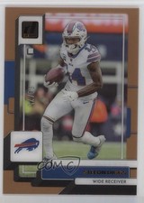 2022 Panini Clearly Donruss Orange 54/75 Stefon Diggs #6 qp4