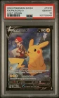 2022 POKEMON SWORD & SHIELD LOST ORIGIN #TG16 FULL ART/PIKACHU V PSA 10