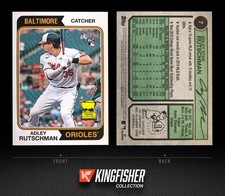 Adley Rutschman 2023 Topps Heritage Rookie RC #7 Baltimore Orioles