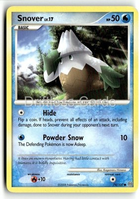 Snover 74/100 Common Stormfront Pokemon NM/M