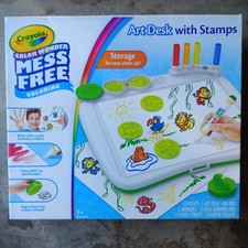 Crayola Mess Free Art Desk with Stamps